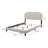 Victorialynn Upholstered Full Panel Bed Beige-100544921-108402144
