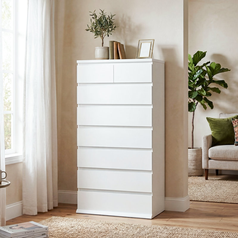 60cm W Chest of Drawers, 8  Drawer