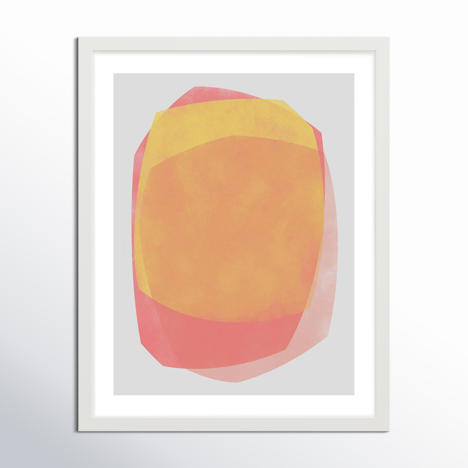 Eclipse 2 by Jacques Pilon, White, 38" H x 30" W