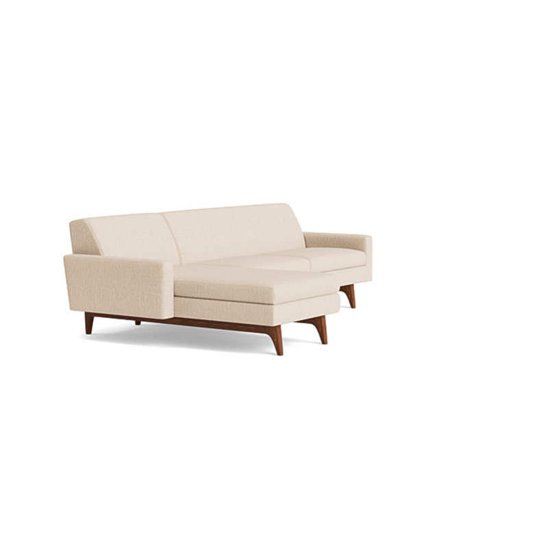 Tyler Sectional, Performance Velvet - Uniform, Left Hand Facing