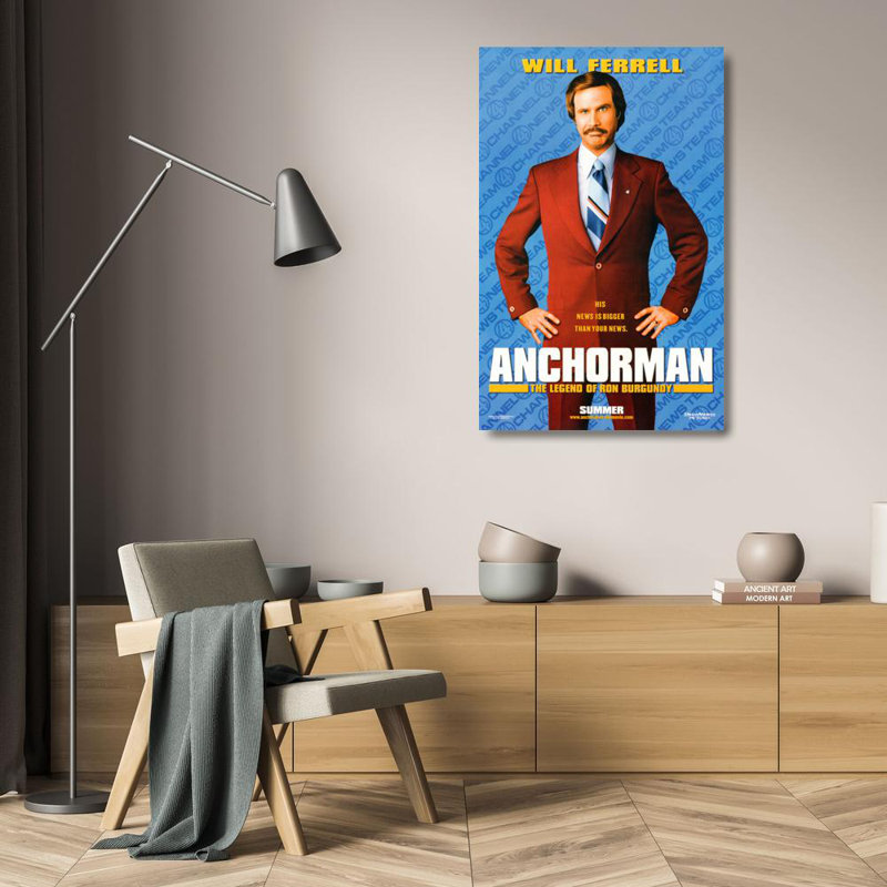 Anchorman LC002, H 24 po x l 15 po