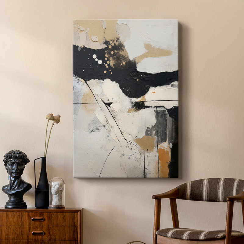 ABSTRACT Series DI - Gallery Cavas, H 27 po x l 18 po