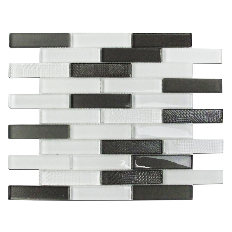 Oakville Morning 12" x 12", White/Black