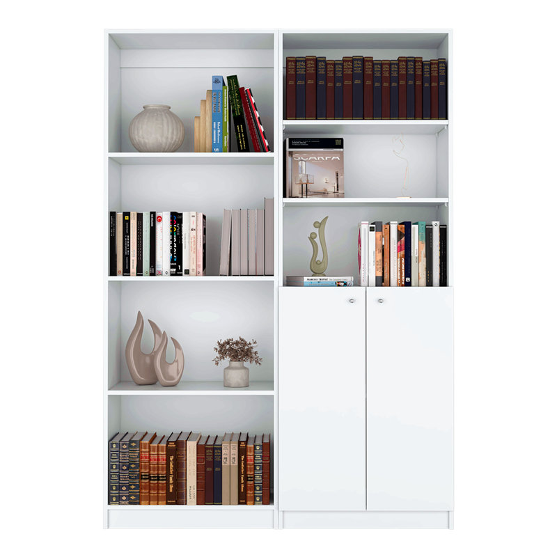 Cesena Bookcase, White