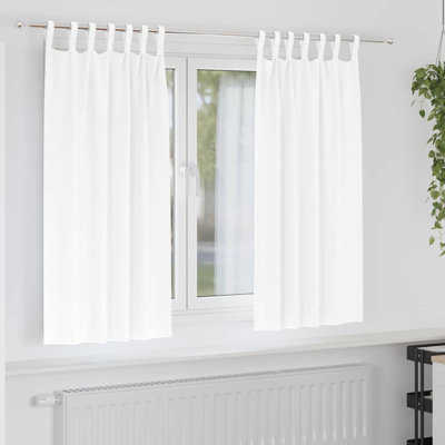 Curtains With Curtains 2 Pcs Polyester