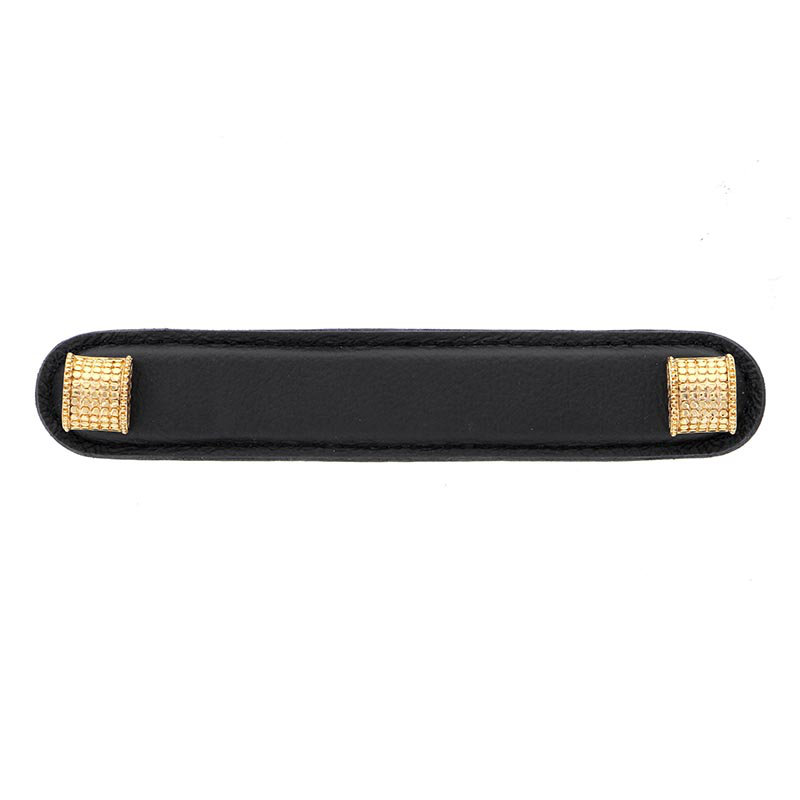 Tiziano 5" Center to Center Bar Pull, 5", Polished Gold