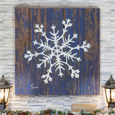 " Stencil Snowflake "
