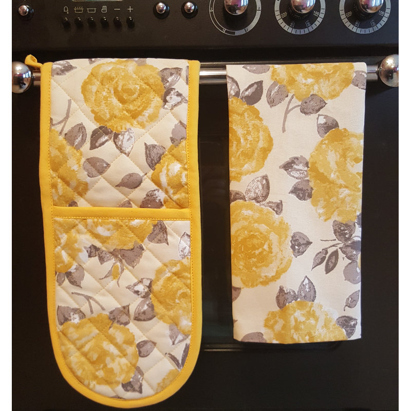 Cotton Tea Towel Kitchen Towel, Gold