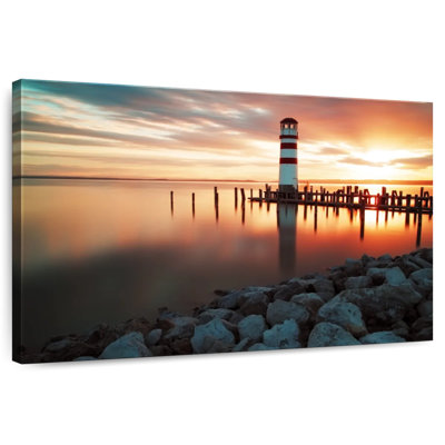 Podersdorf lighthouse sunset Aletra