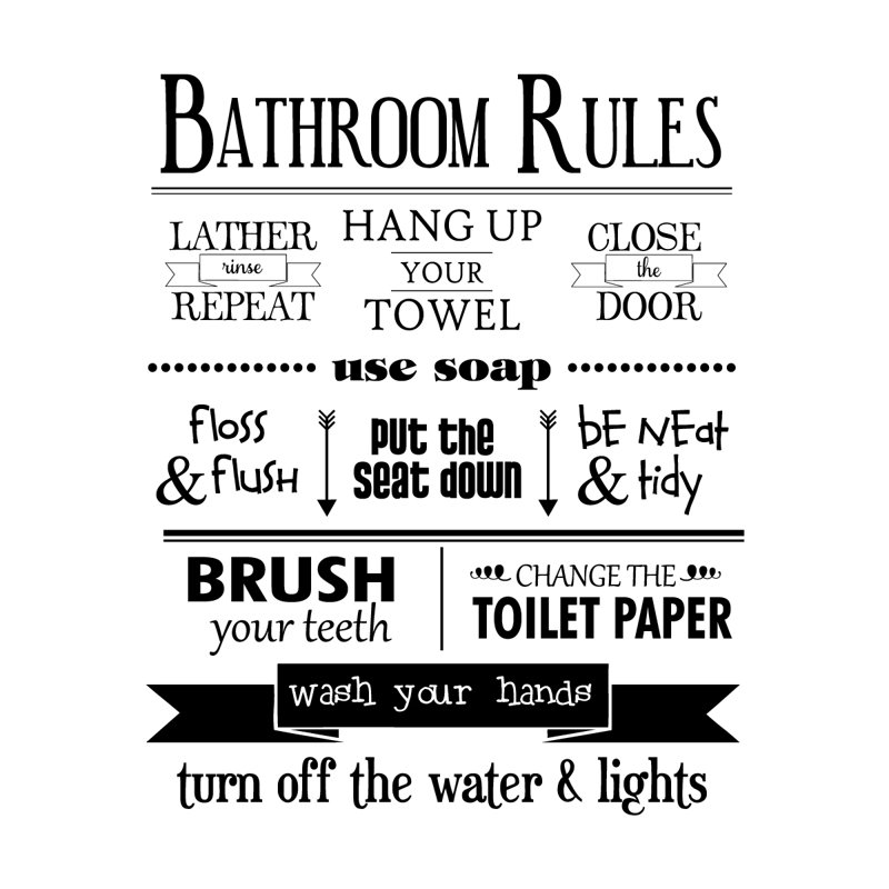 Adhésif décoratif pour salle de bain