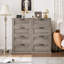 Commode double à 8 tiroirs l 41,7 po Ausherman-98477876