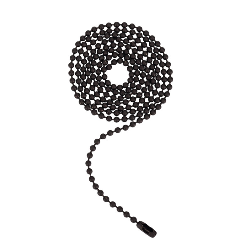 Beaded Ceiling Fan Pull Chain, Oil Rubbed Bronze