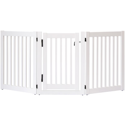 Barrière pour animaux autoportante autoportante 3 panneaux Clarissa