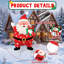 Piquets de Noël en plastique 14 pi