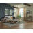 Crockett Industrial Rustic Solid Wood Frame Rectangular Console Media Table With Storage-724664890
