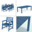 Table et chaises de salle à manger d'extérieur standard 7 pièces, convenant à de multiples décors-901890744-901890751-901890749