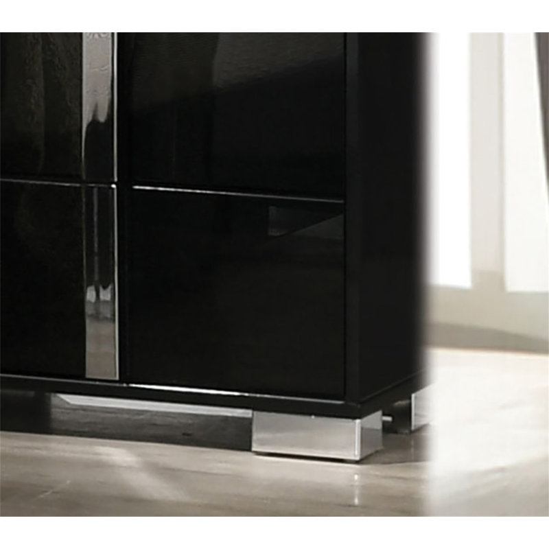 Mobilier de chambre à coucher 1pc, Noir