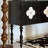 Black Solid Wood Rectangular Console Table-1378746051