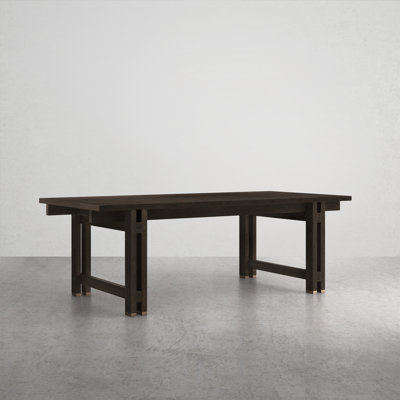 Banco Modern Brown Oak 88" Dining table by Cavalletto Home