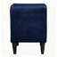 Table de chevet rembourrée en velours avec 2 tiroirs, table de chevet moderne avec rangement, table de bout élégante-694518484