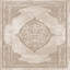 Tapis oriental en polyester tissé à plat à la machine en polyester beige / brun Gilbert-1746876909