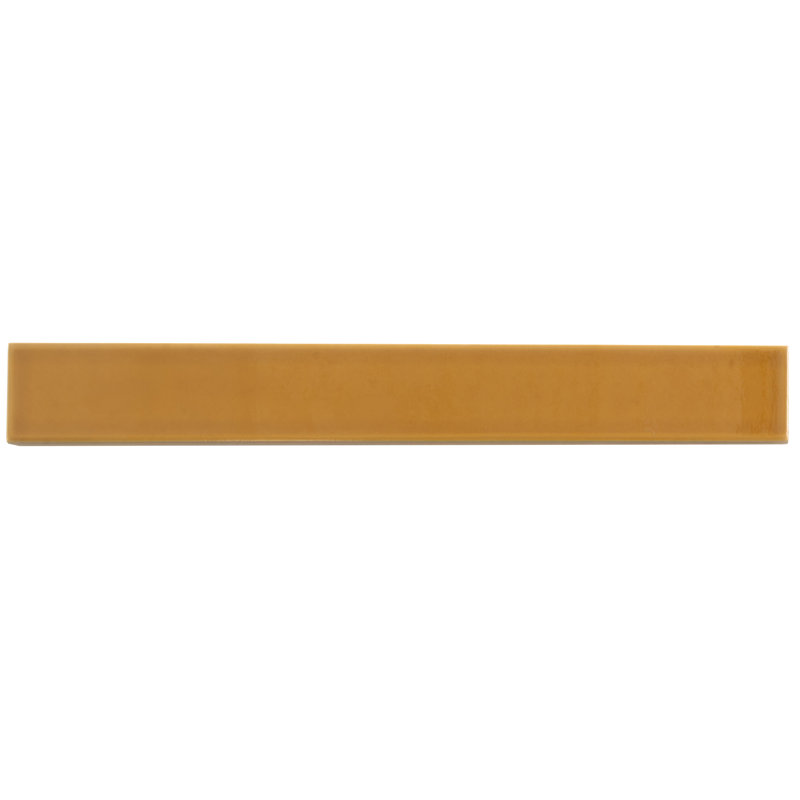 Horizonte 2 X 16 In. Glossy Ceramic Subway Wall Tile (10.76 Sq Ft/Case) - 50 Pack, Honey