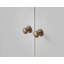 Poignée champignon 1,3 po avec contre-plaque ronde-133355209-133355206