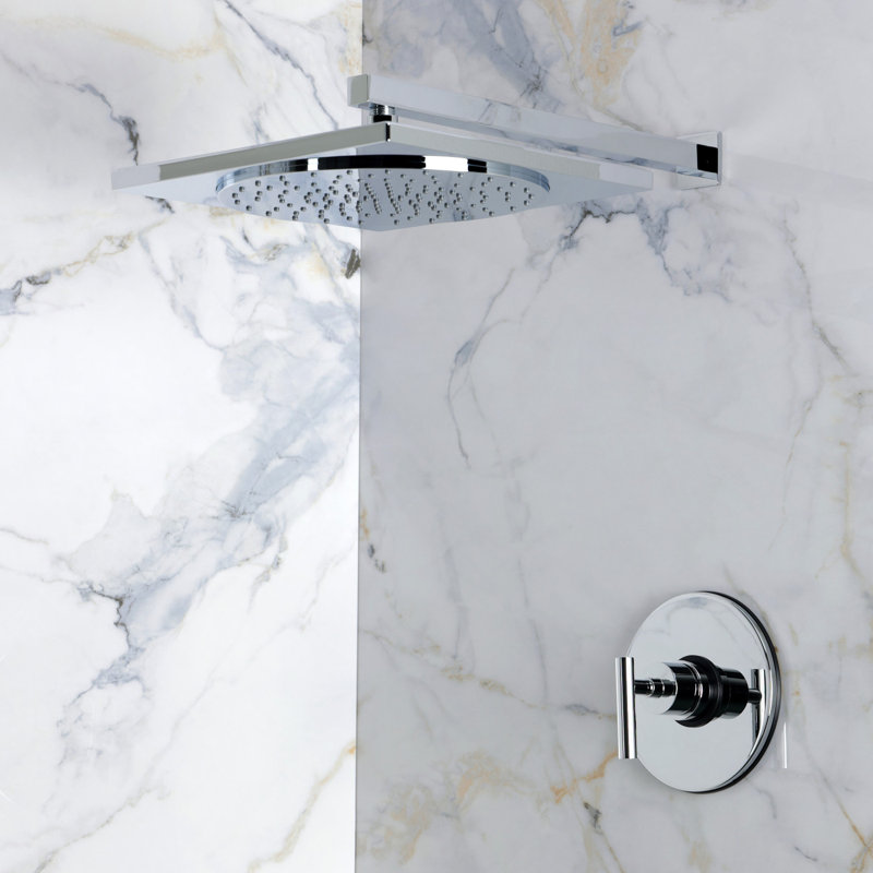 Kingston Brass Manhattan Single-Handle Pressure Balanced Shower Faucet, Polished Chrome