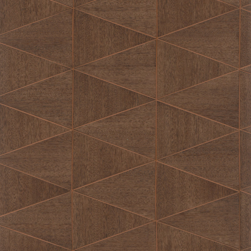 33cmm x 33cm Matte Wallpaper Roll, Bronze Brown