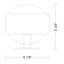 Ring 5.75" Table Lamp-3365915