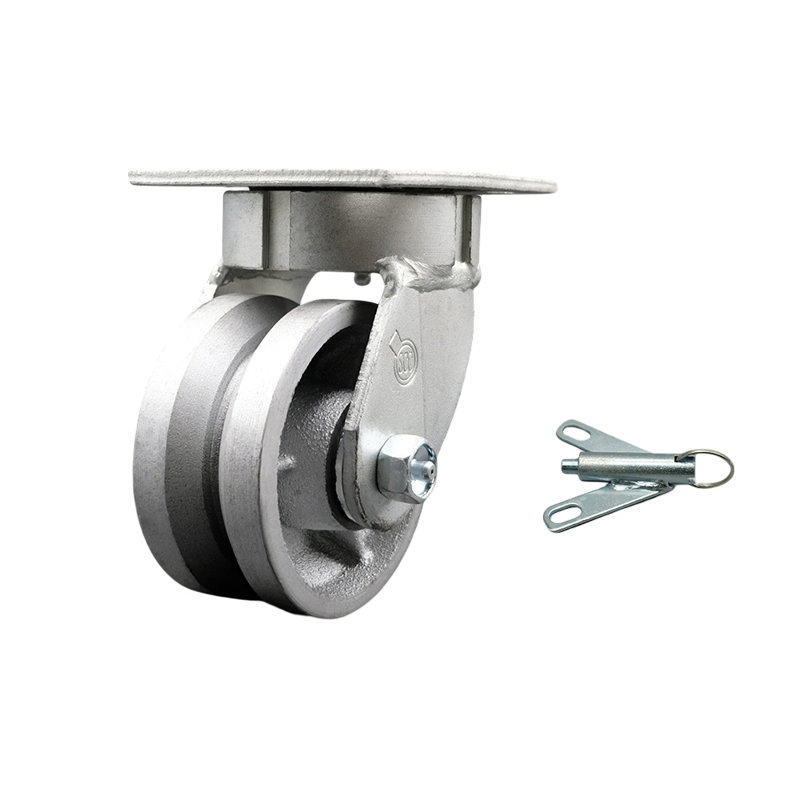 Roulettes pivotantes avec verrou pivotant