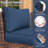 14-Piece Outdoor 3.5'' Replaceable Cushion Set Seat/Back Cushions Weather-Resistant Patio Conversation Seating Cushions For Backyard/Deck（Cushions Only without Sofa）-613963165
