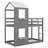 Monhollan Kids Twin Over Twin Bunk Bed-1861863048