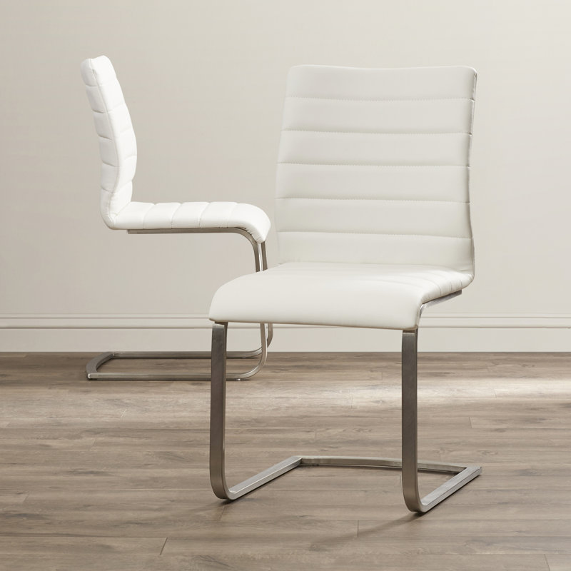 Chaise d'appoint Abdulrhaman, Blanc
