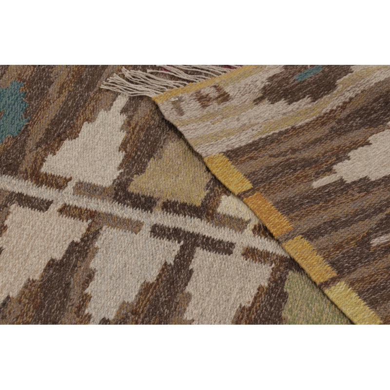 Cotton and Wool Area Rug