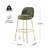 Upholstered Bar Stool Set of 4