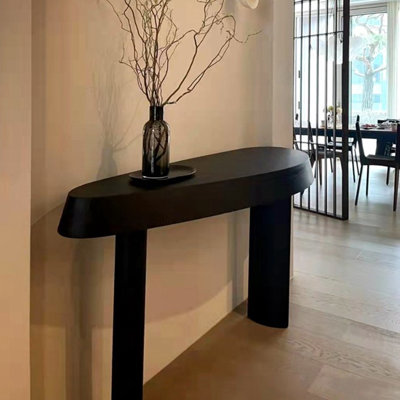 Console de style chinois rustique et élégante