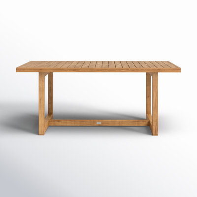 Melrose 70.8'' Teak Outdoor Dining Table