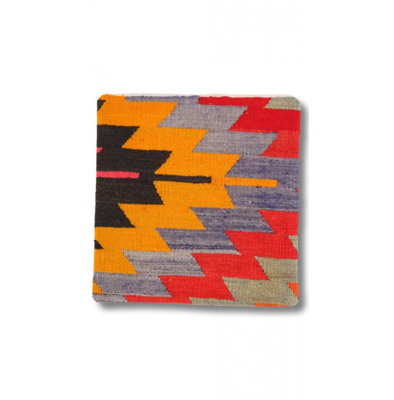 Wool Square Pillow Cover & Insert