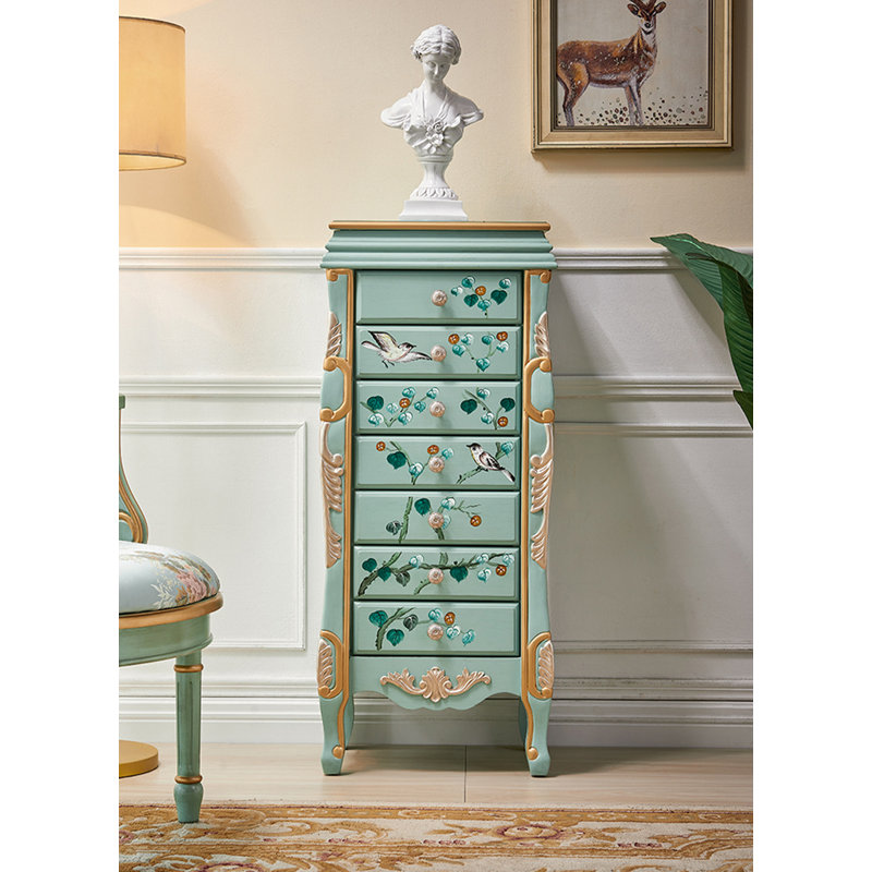 Armoire à bijoux American Country