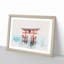 Itsukushima Shrine in Hiroshima Japan - Picture Frame Painting Print-56735997-56736002