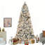 Arbre de Noël artificiel 9 pi avec 750 lumières claires pour la maison / bureau / vacances