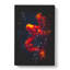 Red Octopus - Wrapped Canvas-56635035