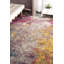 Tapis abstrait gris / rose-19182003