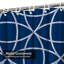 Rideau de douche bleu marine à 12 crochets-129039531