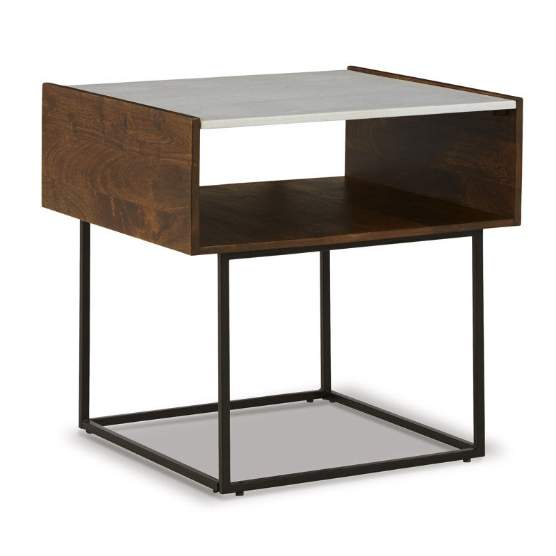 Sevyn Marble Top End Table