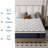 Luxury Medium Hybrid Innerspring Mattress In A Box, Individual Pocket Springs &  High-Density Foam For Motion Isolation & Deep Sleep-114213738-114313840