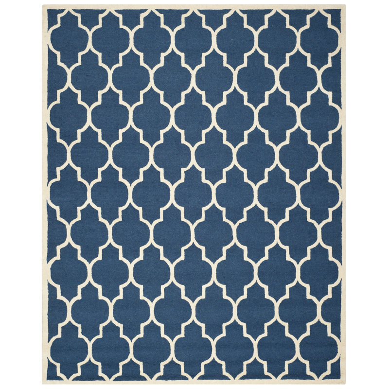 Cannen Hand Tufted Wool Geometric Rug