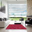 Tapis rouge/rose tissé à la machine-733385158