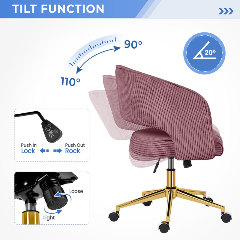 Reniel Corduroy Task Chair